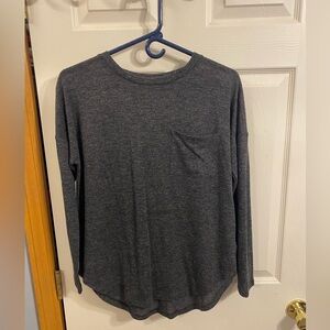 Old Navy Gray Long Sleeve Shirt